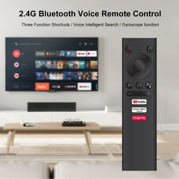 Mecool V01 Control De La Distanță Bluetooth Voice Control Pentru Android10.0 TV Box Mecool KM9 pro KM3 KM1Gyroscope Sentiment de Control de la Distanță 24795