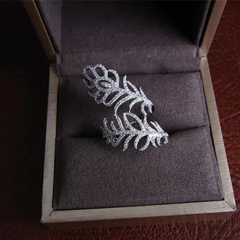 Moda plin deget Inel Zirconiu Cubi de pene în formă de Nunta/Petrecere/cina Bijuterii pentru femei Accessaries R0158 13556