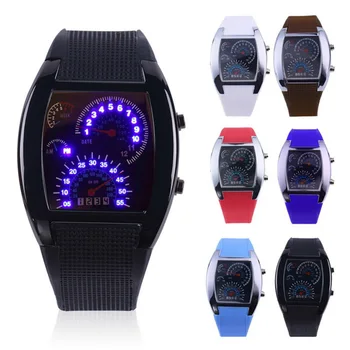 Moda Unic Digital cu LED-uri pentru Bărbați Ceasuri Wen Electronice Ceas Sport Barbati Băiat de Cauciuc Ceas Relogio Masculino Reloj Hombre 7523