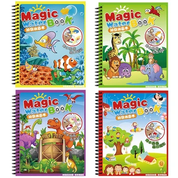 Montessori De Jucării Pentru Copii De Desen Apă Jucării Jucarii Pentru Copii Carte De Bord Jucării Educative Pentru Copii Carte De Magie Desen Carte De Colorat 0