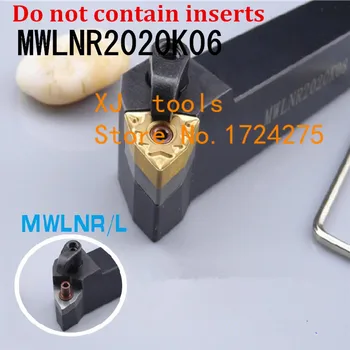 MWLNR2020K06/ MWLNL2020K06 M-Tip de Strunjire CNC Strung Scule de Strung Scule de Tăiere de Cotitură Externe Instrument Titularul 20*20*125mm 0