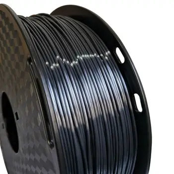 Mătase Neagră 1kg 1,75 mm PLA Imprimantă 3d cu Filament Textura Avans Luciu Mătăsos Materiale de Imprimare de Imprimare Materiale Consumabile en-Gros 0