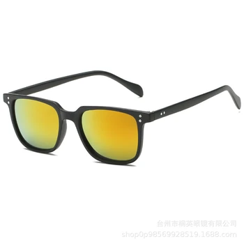 Noii ochelari de Soare Barbati strat Retro Femei de Brand Designer de ochelari de Soare Retro Vintage oglindă ochelari UV400 7029