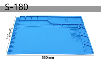 Novecel Izolare Termică Lucru Mat S180 Izolare Tampon Izolator Pad Platforma de Întreținere BGA Statie de Lipit de Lucru Mat 5095