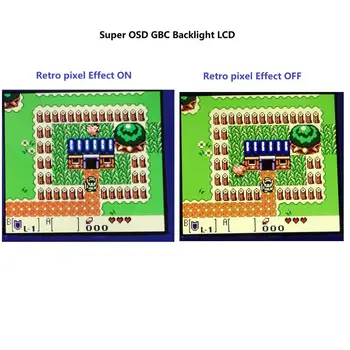 Nu este Nevoie de Lipire Q5 RETRO PIXEL ECRAN LCD IPS KIT Luminozitatea iluminării de Fundal Pentru GameBoy Color Pentru GBC IPS LCD Kit 6741