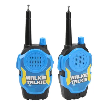 O Pereche 50M Walkie Talkie Mini Handheld Portabil Doi-Way Radio Jucărie pentru Copii Pentru Copii în aer liber, Interfon Jucărie Cu Cutie de Original 0