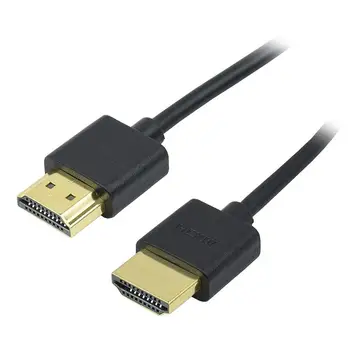 OD 3.0 mm Super Soft Compatibil HDMI 2.0 de sex Masculin Pentru Micro-HDMI și Mini-HDMI de sex masculin Cablu Subțire 2k Hd 4k @60hz Lumină-greutate Portabil 0