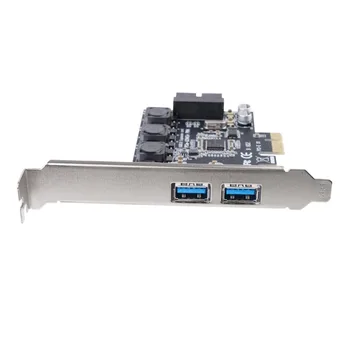 ORICO 2 Port USB3.0 HUB PCI Express Card de Expansiune Adaptor de 5 Gbps Viteză foarte Mare Viteză 19pin controller Pentru PC Desktop 19436