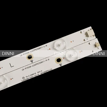 Original 1005mm de Fundal cu LED strip Pentru Philips 50 INCH LB-PF3030-GJFHD500611-L/R-H tv părți 12buc 0