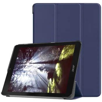 Pentru Acer chromebook Tab 10 Tab10 Tableta Caz Custer Tri 3 Ori Folio Stand Suport Flip din Piele Acoperi 15636