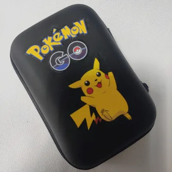 Pokemon Pikachu Carti De Joc 50 De Carduri De Capacitate Titularul Album Greu De Caz Card Holder Suport De Carte Casti Cutie De Depozitare Cadouri De Craciun 0