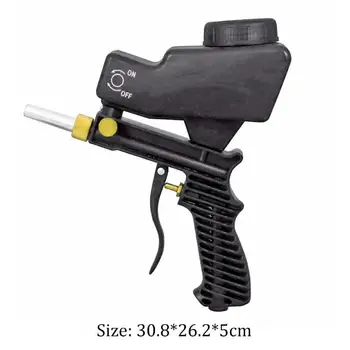 Portabil Greutate Sablare cu Pistol Pneumatic Mic aparat de vibromasaj Mașină de Pulverizare Set Anti-rugina Masina Set Sablare Instrument 24761