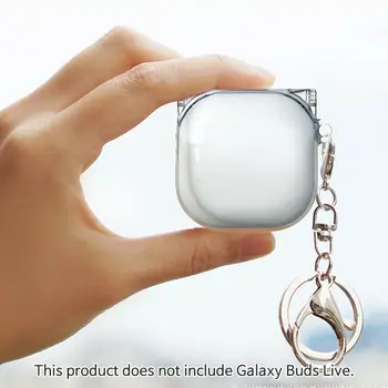 Potrivit pentru Samsung Galaxy Muguri de difuzare în direct transparent, capac de protectie, set cu cască fără fir PC rezistent la șocuri capac de protecție 0