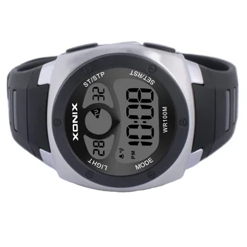 Precizie de Brand de Moda Simplu Sport Cronometru Ceas cu Alarmă Numărătoarea inversă 100M rezistent la apa de Înot Scufundări Doamnelor Ceasul Elev FQ 0
