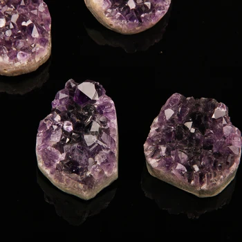 Prime Naturale De Ametist Violet De Cuarț Geode Druzy Cluster De Cristal De Vindecare Specimen Acasa Meserii Decor Decor 30566