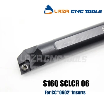 S16Q-SCLCR06,S16Q-SCLCL06 Interne de Cotitură Titular,SCLCR CNC Indexabile Plictisitor Bar,95 de Grade Strung instrument Plictisitor Bar pentru CCMT/CCGT0602 21225