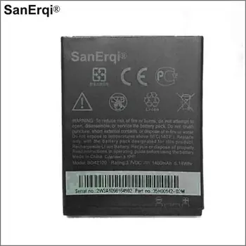 SanErqi D42100 BH98100 1400mAh de Înaltă Calitate Baterie Pentru HTC Desire SV T326E Desire P T326H telefon Mobil Baterie 0