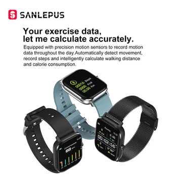 SANLEPUS ECG Ceas Inteligent Bluetooth Apel 2020 NOUĂ Bărbați Femei Impermeabil Smartwatch Heart Rate Monitor Pentru Android GTS Telefon Apple 29204