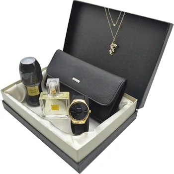 Set cadou - AVON Parfum + Piele Portofel + Ceas + Colier 8993