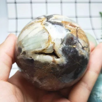 Sfera de cristal Natural Foarte frumos skyblue jasper cuarț mingea Amazonstones piatră prețioasă bile Reiki de vindecare 0