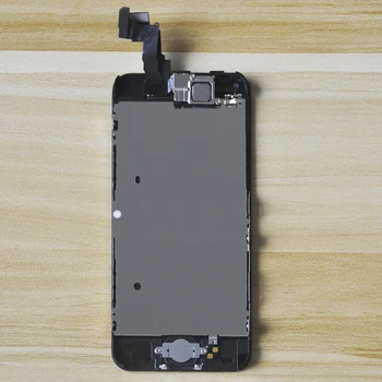 Sinbeda Pentru iPhone 5 5s se 5c Display LCD Touch Screen Digitizer Asamblare+Butonul Home +Camera Fata+Difuzor Ureche Ecran Complet 18094