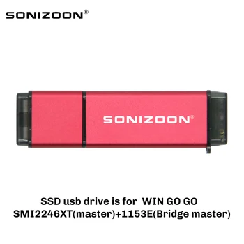 SONIZOON SSD DE WINTOGO stare Solidă USB3.1 USB3.0 128GB, 256GB Hard Disk Portabil Solid state DrivePC 0