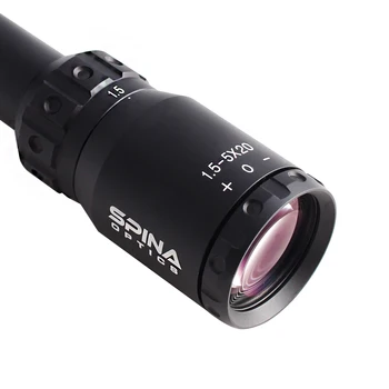 SPINA OPTICA BT 1.5-5X20 Vedere Optic Riflescopes Compact de Fotografiere în aer liber Regla Scurt Pușcă Optica Pentru vanatoare 0