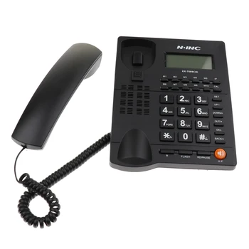 Telefon fix cu Fir Birou Acasa Birou Telefon cu iluminare din spate Ecran ID-ul Apelantului 25942