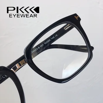 TF5523 TF ochelari pătrat de dimensiuni mari ochelari de lumină albastră pentru rame de ochelari din acetat de prescriptie medicala miopie rame ochelari de vedere 7466