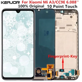 Touch Ecran Pentru Xiaomi Mi A3 Display Lcd+Touch Ecran AMOLED Cu Amprenta-Cheie de Înlocuire Pentru Xiaomi Mi CC9E 6.08