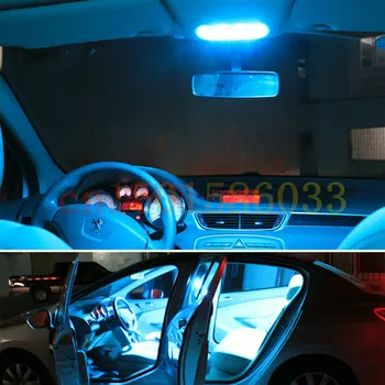 Transport gratuit 4buc/Lot auto-styling Alb Xenon Canbus PackageKit LED Lumini de Interior Pentru Opel Corsa C GSi 2109
