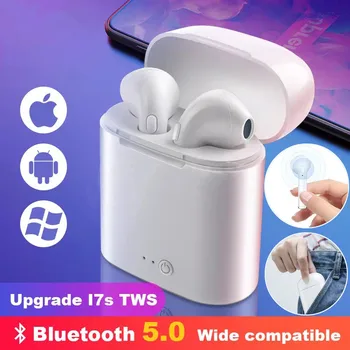 TWS I7s cască Bluetooth căști fără Fir, căști Sport Cu microfon casca Bluetooth pentru iPhone Samsung Htc Huawei 12549