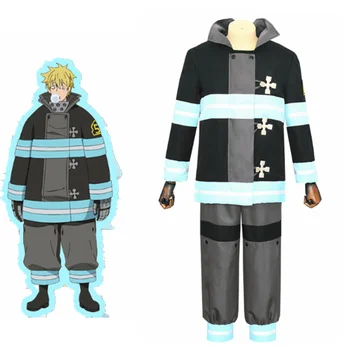 Unisex Anime Pentru Foc Vigoare Kotatsu Tamaki Arthur Boyle Shinra Kusakabe Costume Cosplay Uniformă Seturi 20513