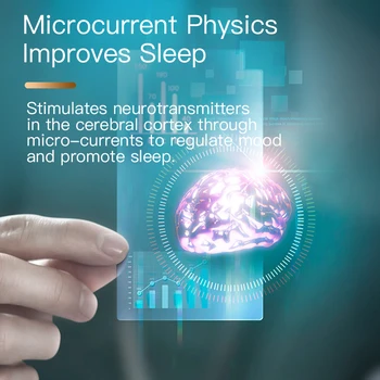 USB de Încărcare Microcurrent Somn Deține Somn Ajutorul Instrument de reducere a Presiunii Somn Dispozitiv Hipnoza Instrument de Masaj și Relaxați-vă 0