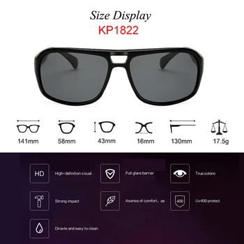 WarBLade 2018 Moda pentru Bărbați ochelari de Soare Polarizat de Conducere UV400 Ochelari de Soare Ochelari Ochelari de vedere Femei Gafas De Sol 10607