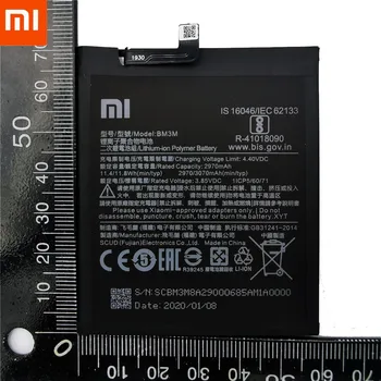 Xiao km Orginal BM3M baterie 3070mAh Pentru Xiaomi 9 Se Mi9 SE Mi 9SE BM3M de Înaltă Calitate Telefon Înlocuire Baterii +Instrumente 0