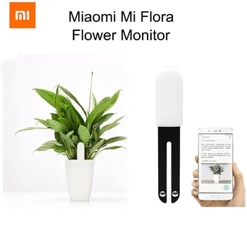 Xiaomi Mi Flora Monitor Flora Inteligent Flori detector Digital Plante, Iarbă, Flori, Îngrijire de Apă din Sol de Lumină Inteligent Tester Senzor 0