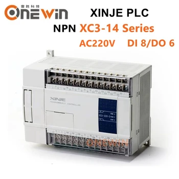 XINJE XC3 Serie XINJE XC3-14R/T/RT-E CONTROLER PLC MODULE AC220V DI 8 6 Tranzistor nou in cutie 0