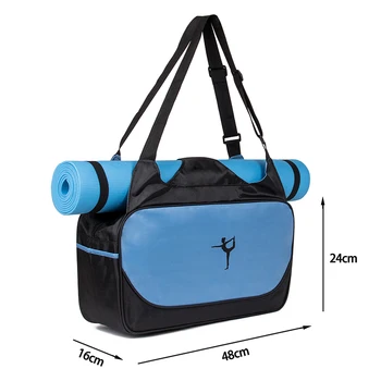 Yoga Mat Bag Multi Scop Carryall Geanta pentru Birou,de Yoga,de Călătorie și de Sport! Transporta Mat de Orice Dimensiune 25374