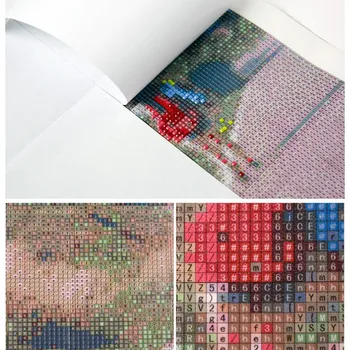 Zhui Stele 5D DIY complet Piața de foraj de Diamant pictura cruciulițe Cuplu în ploaie Stras broderie Mozaic decor Acasă cadou 0