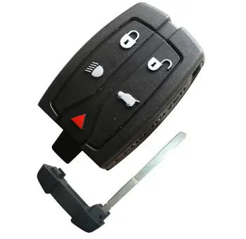 Înlocuire 5 butoane fob Cheie Cazul sistemului de acces fără cheie de Locuințe se Potrivesc Pentru Land Rover Freelander 2 29021