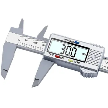 0-150mm LCD 150mm Electronice Digitale Fibra de Carbon Șubler cu Vernier Gauge Micrometru Model de Precizie Șubler cu Vernier 1