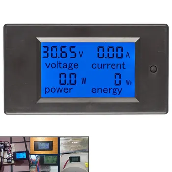 1buc DC 6.5-100V 0-100A Ecran LCD Digital de Curent Tensiune a Contorului de Energie Multimetru Ampermetru Voltmetru 100A Șunt de Curent 1