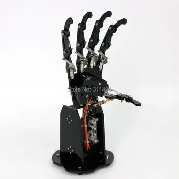 1bucată 5DOF Bionic Robot de Mână cu Gheare de Palmier Manipulator 5 Degete Mișcare Independentă Instalat RC DIY Model 1