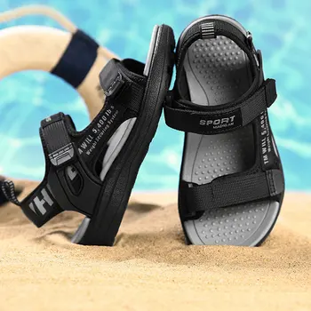 Băieții de Vară pe Plajă Pantofi Deget de la picior Deschis de Lumină-greutate Casual, Sandale pentru copii Copii Adolescenți Dimensiune 28-41 Confortabile Sandale Sport 1