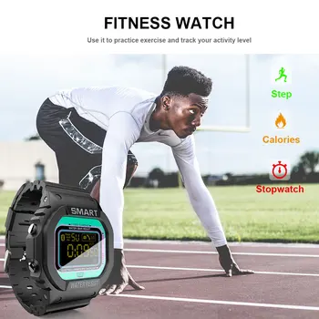 COXRY Dreptunghi Ceas Inteligent Ceasuri Sport Barbati Bratara 2019 Funcționare Smartwatch Femeile Electronice Digitale Ceas de mână Ceas Deșteptător 1