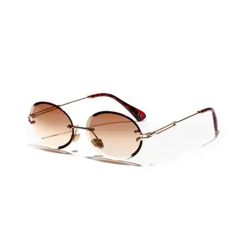 FENCHI ochelari de Soare Femei Cadru Metalic de Brand Designer de ochelari de Soare UV400 Ochelari de lunetă soleil femme Oculos Feminino zonnebril dame 1