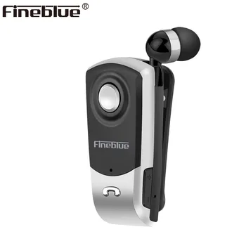 Fineblue F960 Mini Wireless Bluetooth gât clip de tip telescopic de afaceri Cască de Alertă Vibrații Purta Stereo Sport căști MICROFON 1
