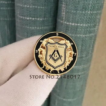 Francmasoneria de Suveniruri Insigne Gratuit Zidari Metal Masonice broșă Pătrată și Busola G Ace de Brosa PRINCE HALL Insigna de Cadouri Artizanat 1