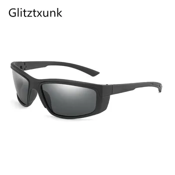 Glitztxunk Noua Moda ochelari de Soare Polarizat Bărbați Femei Clasic Oglindă Ochelari de Soare Pentru Șofer de sex Masculin UV400 Ochelari de Oculos De Sol 1
